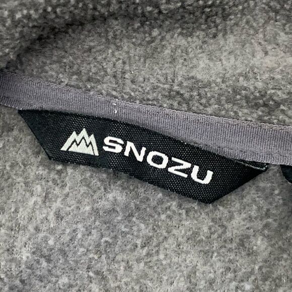 Snozu gray and navy fleece and quilted jacket - Picture 6 of 6